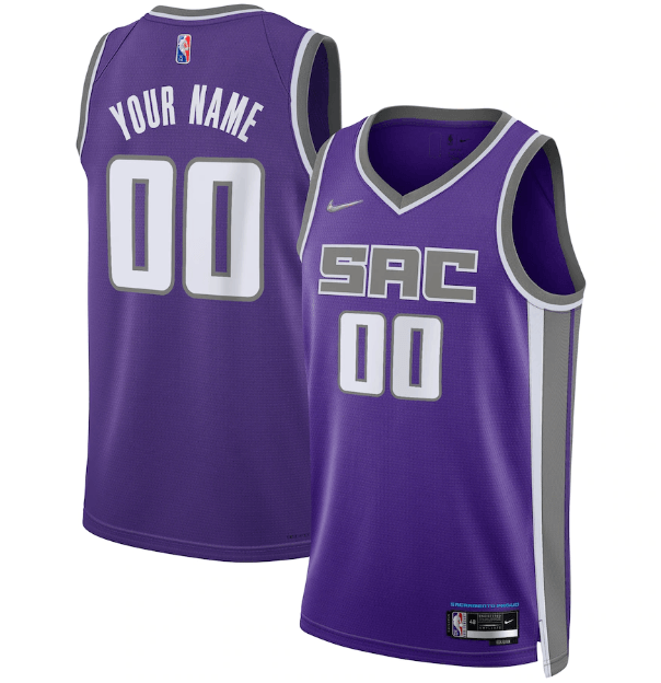 Jersey Sacramento Kings Icon Edition Diamond 75th