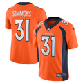 NFL Denver Broncos Vapor Limited Jersey Orange