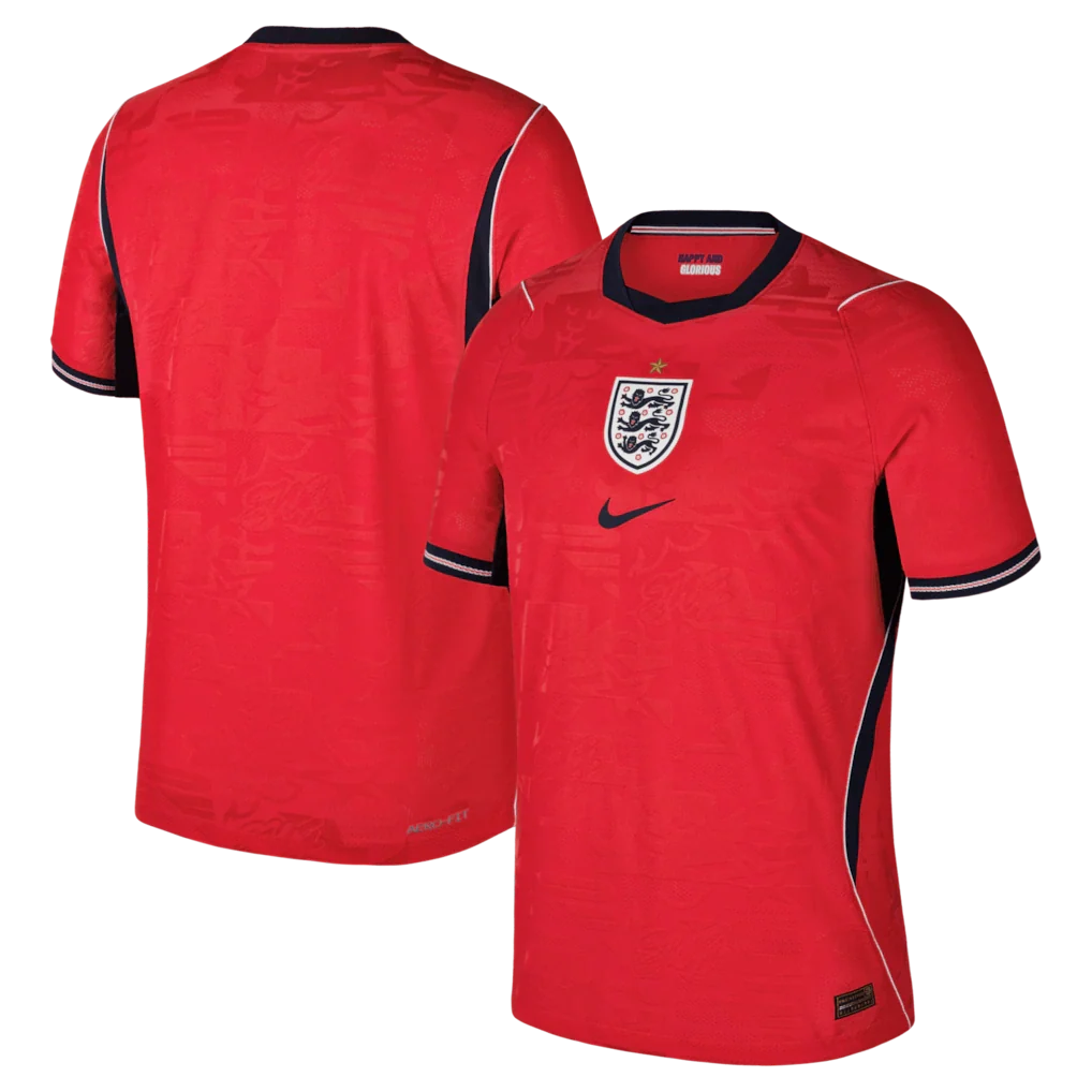 Jersey National Team England 2026 Player Men's - Red
