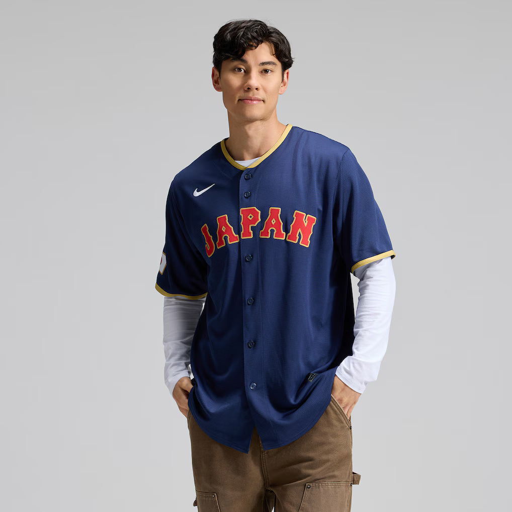 Jersey Beisebol Japan WBC 2026 Blue