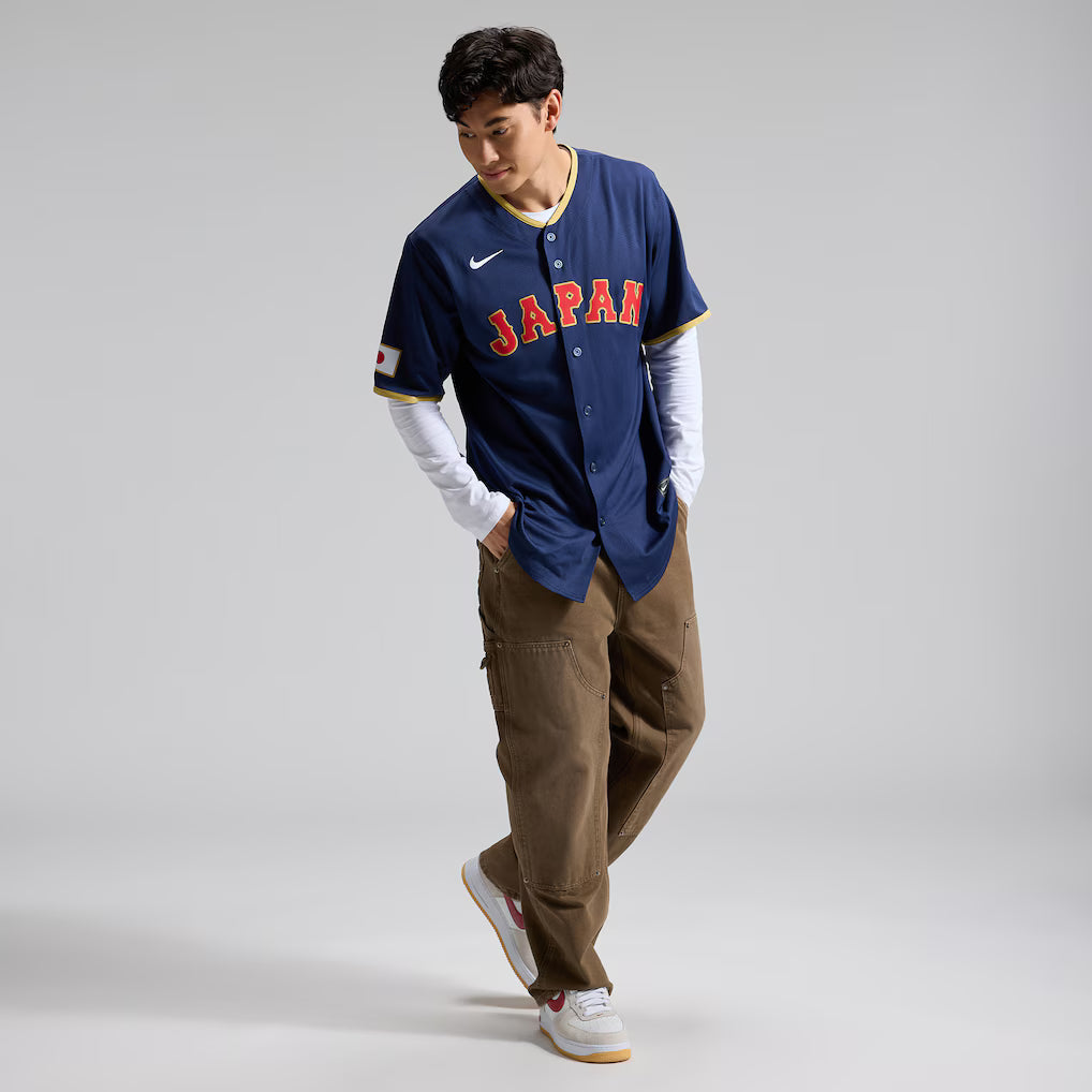 Jersey Beisebol Japan WBC 2026 Blue