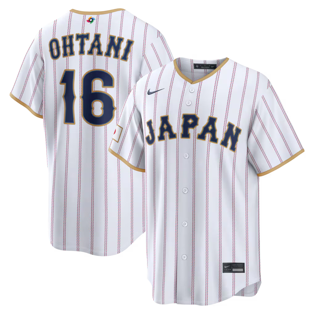 Jersey Beisebol Japan WBC 2026 White