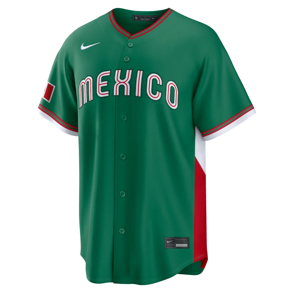Jersey Beisebol Mexico WBC 2026 Green