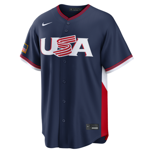 Jersey Beisebol USA WBC 2026 Blue