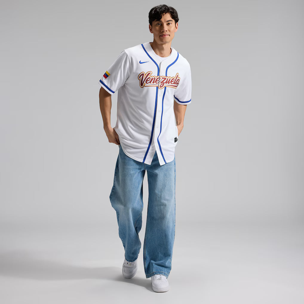 Jersey Beisebol Venezuela WBC 2026 White
