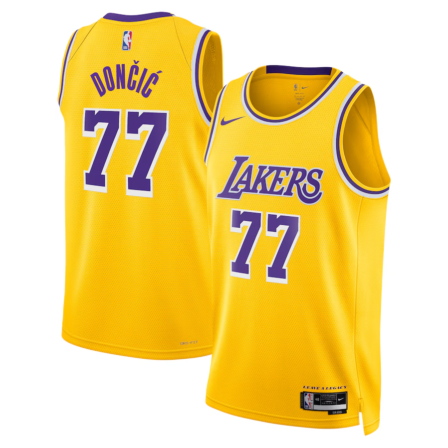 Jersey NBA Los Angeles Lakers Icon Edition Luka Dončić
