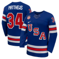 Jersey USA Olympics de Winter 2026 Blue