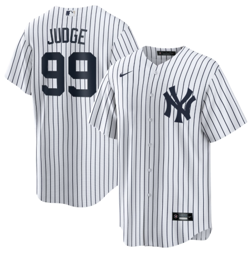 MLB New York Yankees Jersey White Fan Silkada