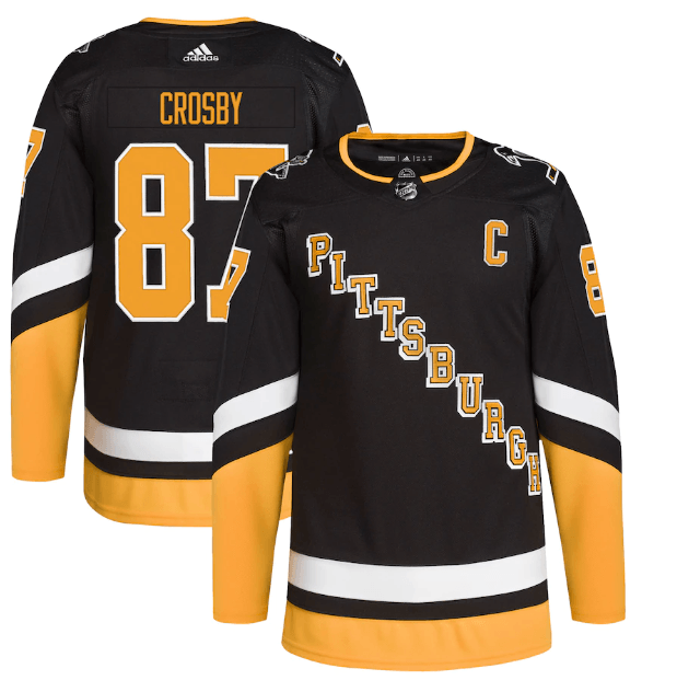 NHL Pittsburgh Penguins Jersey Black 21/22