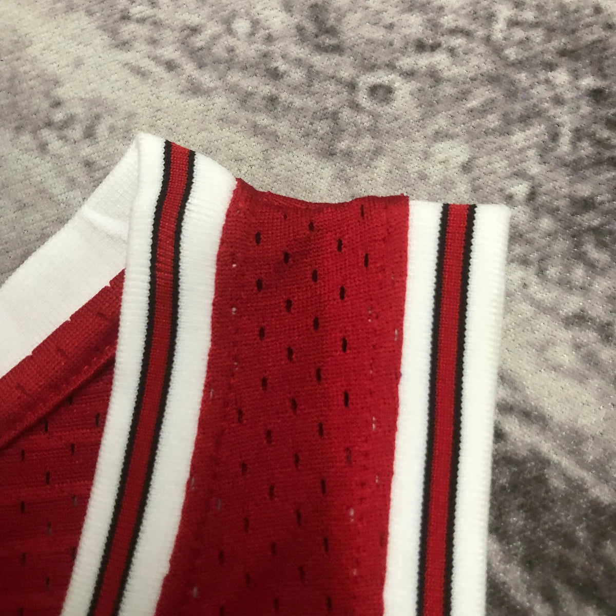 Jersey Cropped Michael Jordan Chicago Bulls Mitchell & Ness Hardwood Classics