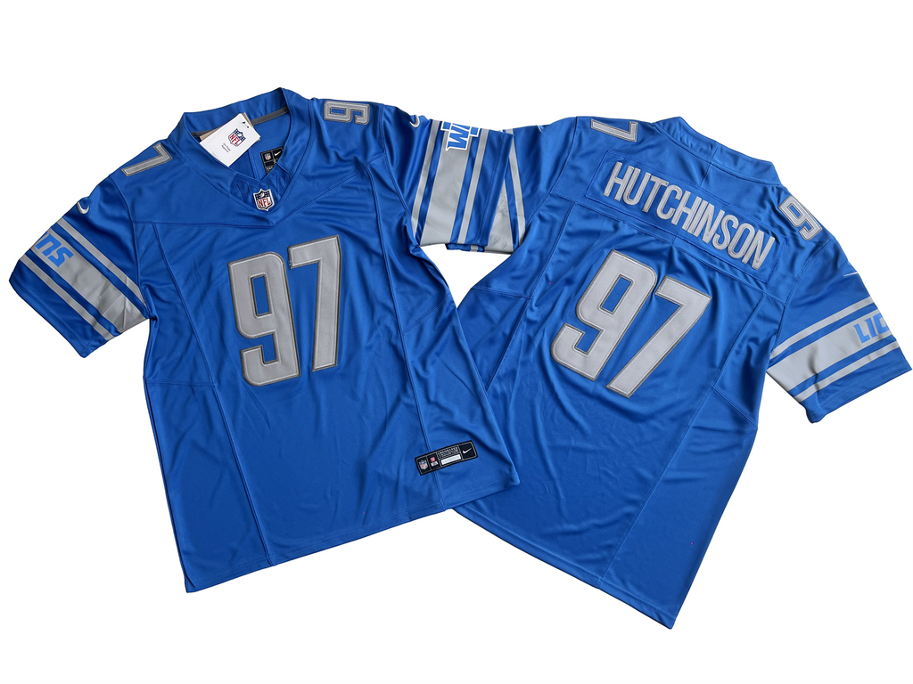 NFL Plus Size Detroit Lions Vapor F.U.S.E. Limited Jersey Blue
