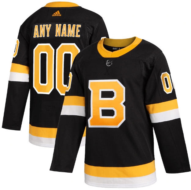 NHL Boston Bruins Jersey Black Alternate