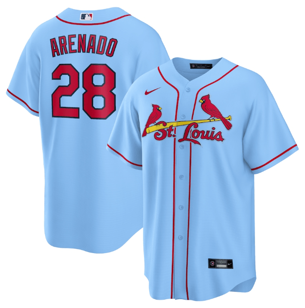 Jersey Saint Louis Cardinals Blue Fan