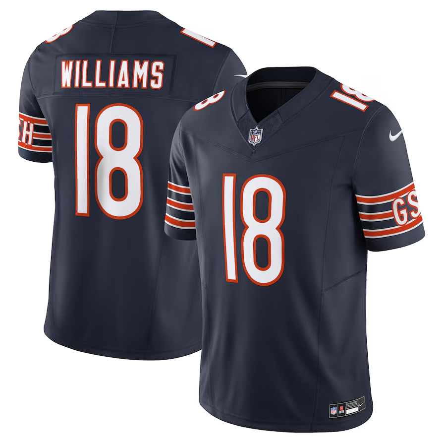 NFL Chicago Bears Vapor F.U.S.E. Limited Jersey Blue
