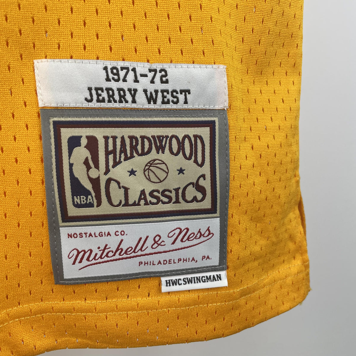 Jersey Swingman Los Angeles Lakers Mitchell & Ness Hardwood Classics 1971/72