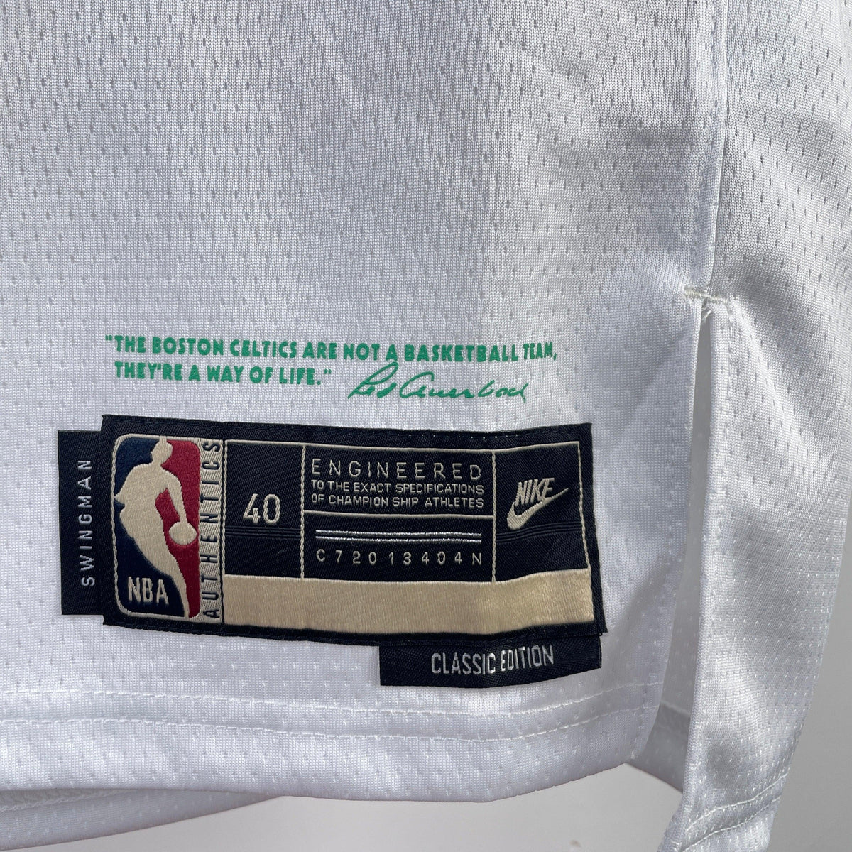 Jersey Boston Celtics Classic Edition