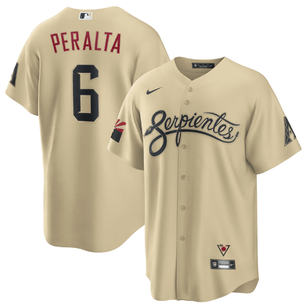 Jersey Arizona Diamondbacks Gold City Fan