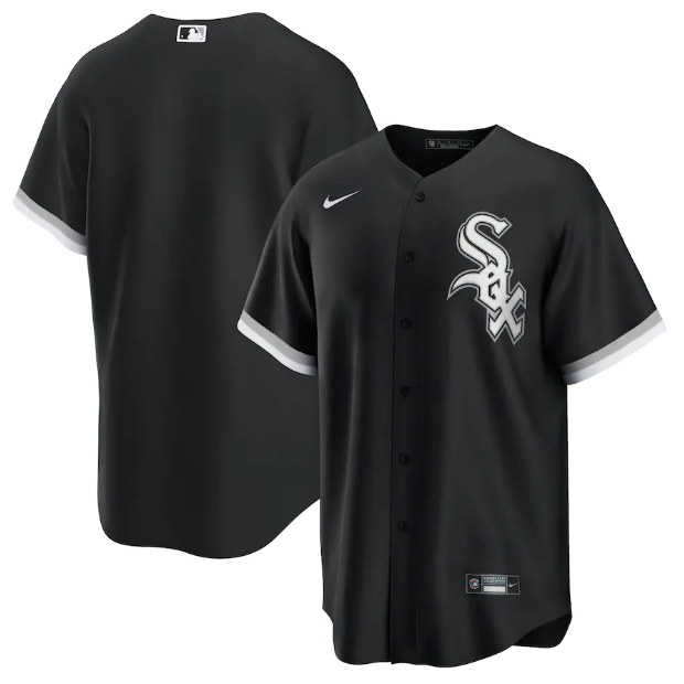 MLB Chicago White Sox Jersey Black Fan