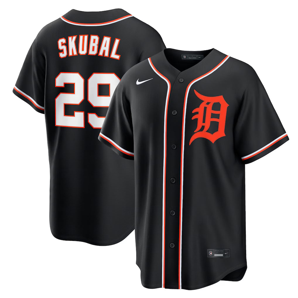 Jersey Detroit Tigers Black Out Fan