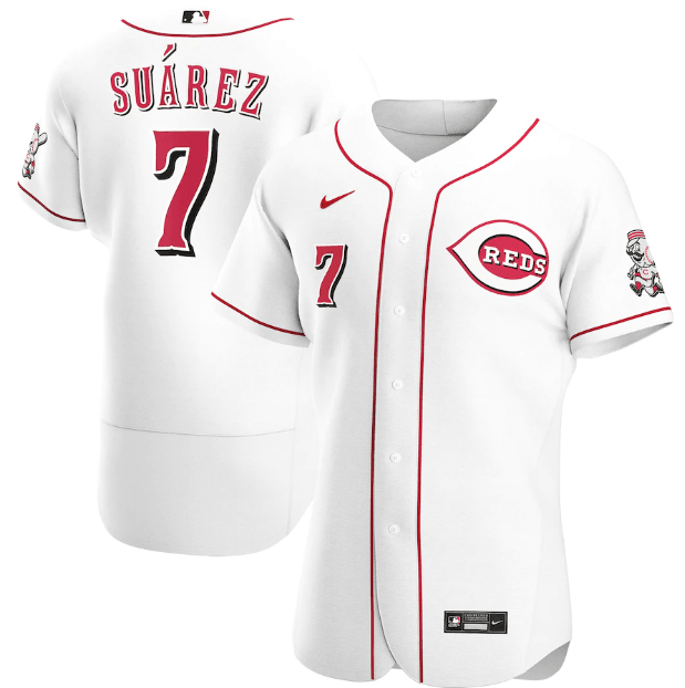 Jersey Cincinnati Reds White Authentic