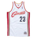 Jersey Swingman Cleveland Cavaliers Mitchell & Ness White Hardwood Classics 2003/04