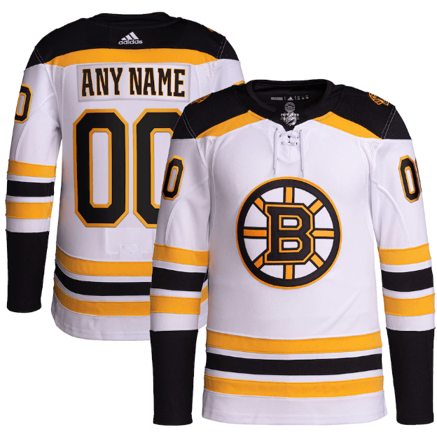 Jersey Boston Bruins White