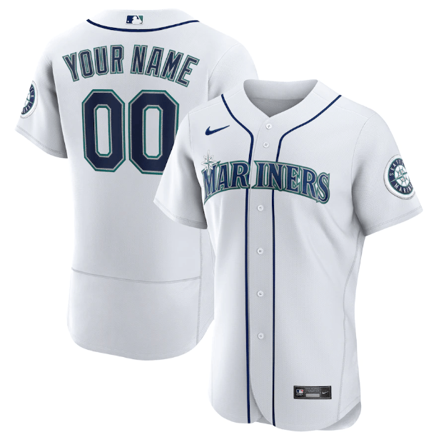 Jersey Seattle Mariners White Authentic