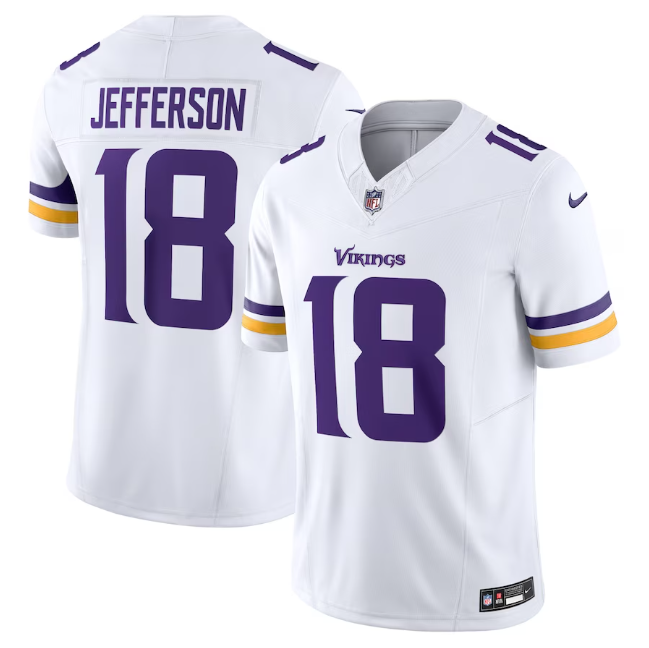 Jersey NFL Minnesota Vikings Vapor F.U.S.E. Limited White