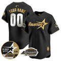 MLB 1999 Throwback 35th & Astrodome Patch Vapor Premier Limited Jersey V2