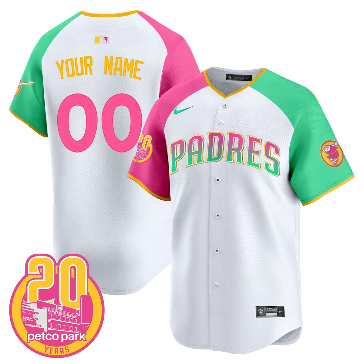 MLB 2024 San Diego City Style Vapor Premier Limited Jersey
