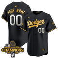 MLB 2024 World Series Champions Gold Trim Vapor Premier Limited Jersey