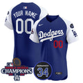 MLB 2024 World Series Champions Patch Vapor Premier Elite Jersey V2