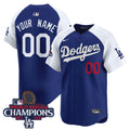 MLB 2024 World Series Champions Patch Vapor Premier Limited Jersey