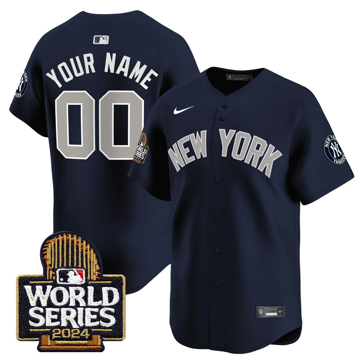 MLB New York Yankees 2024 World Series Vapor Premier Limited Jersey