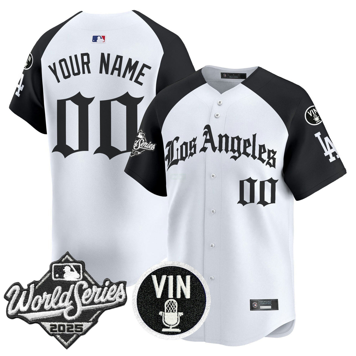 MLB 2025 World Series Vapor Premier Limited Jersey – LA Gothic Edition