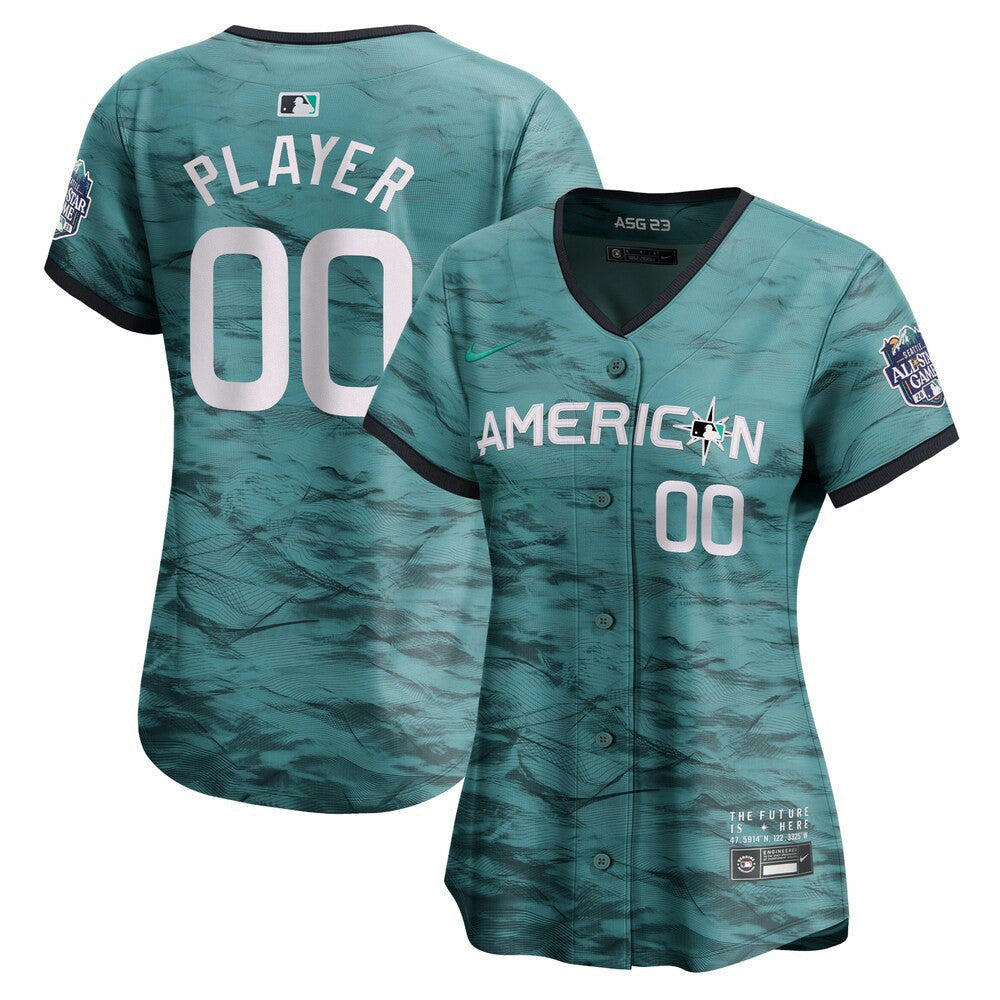 MLB American League 2023 All-Star Game Blue-Teal Jersey - Blue-Teal