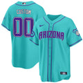 MLB Arizona 2024 Blue-Teal Purple Jersey