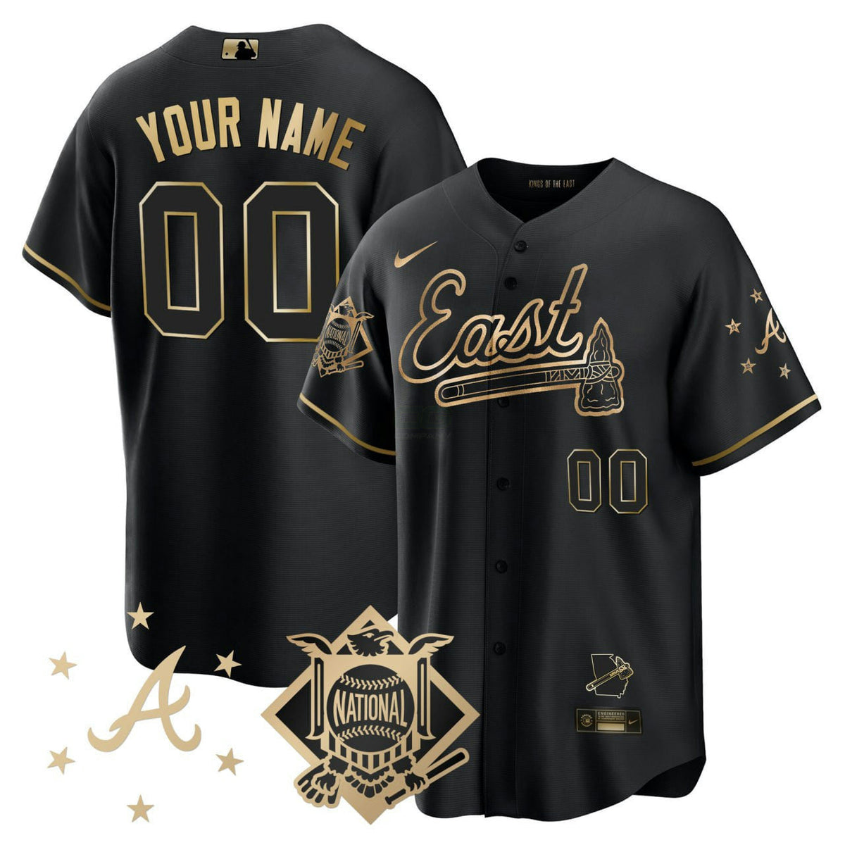 MLB Atlanta East Champions Jersey - Black