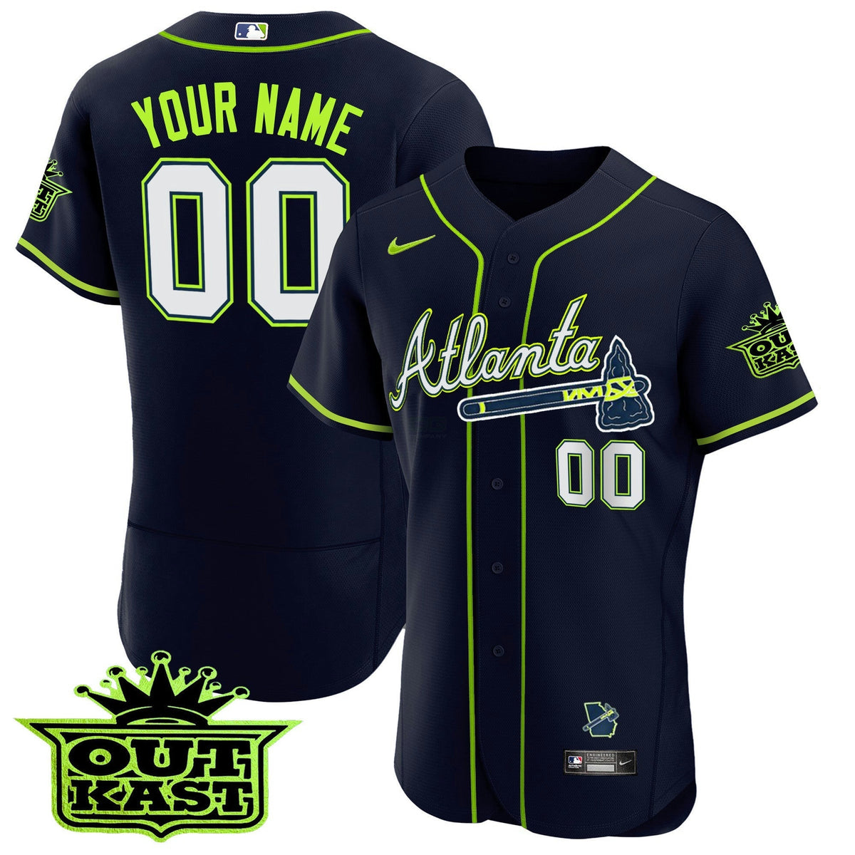 MLB Atlanta Outkast Flex Base Jersey V3
