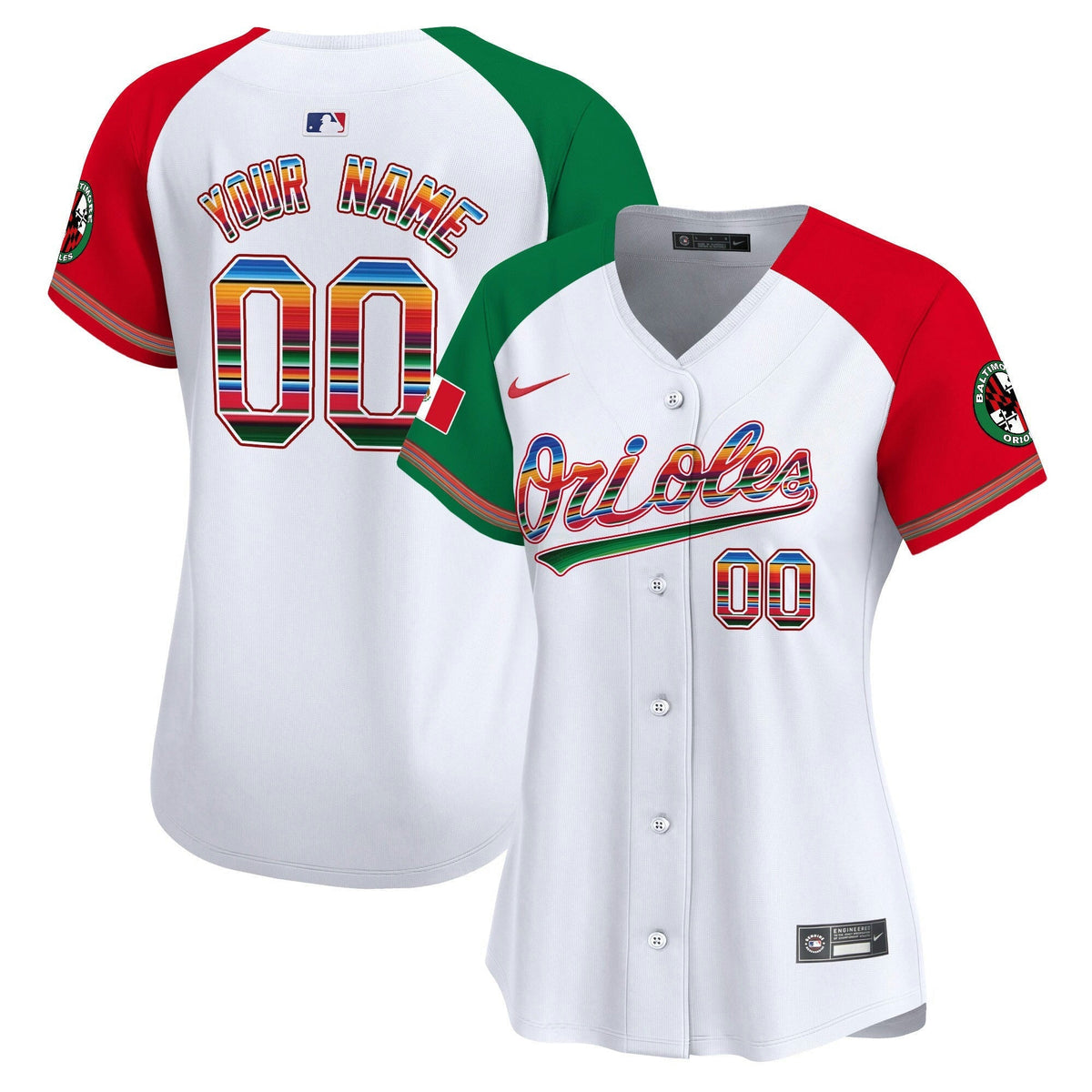 MLB Baltimore Mexico Vapor Premier Limited Jersey