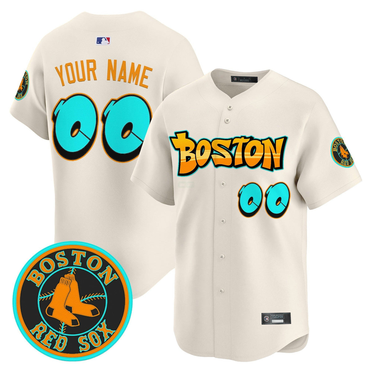 MLB Boston ‘Graffiti Streetstyle Edition’ Vapor Premier Limited Jersey