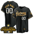 MLB Champions & Throwback Patch Gold Jersey V2
