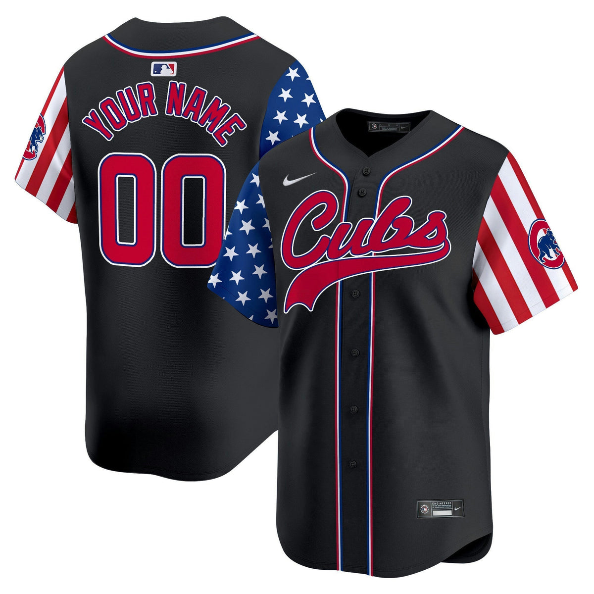 MLB Chicago 2024 Independence Day Vapor Premier Limited Jersey V2