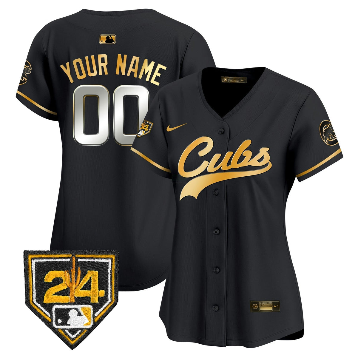 MLB Chicago Cubs Chicago 2024 Spring Training Patch Vapor Premier Limited Jersey