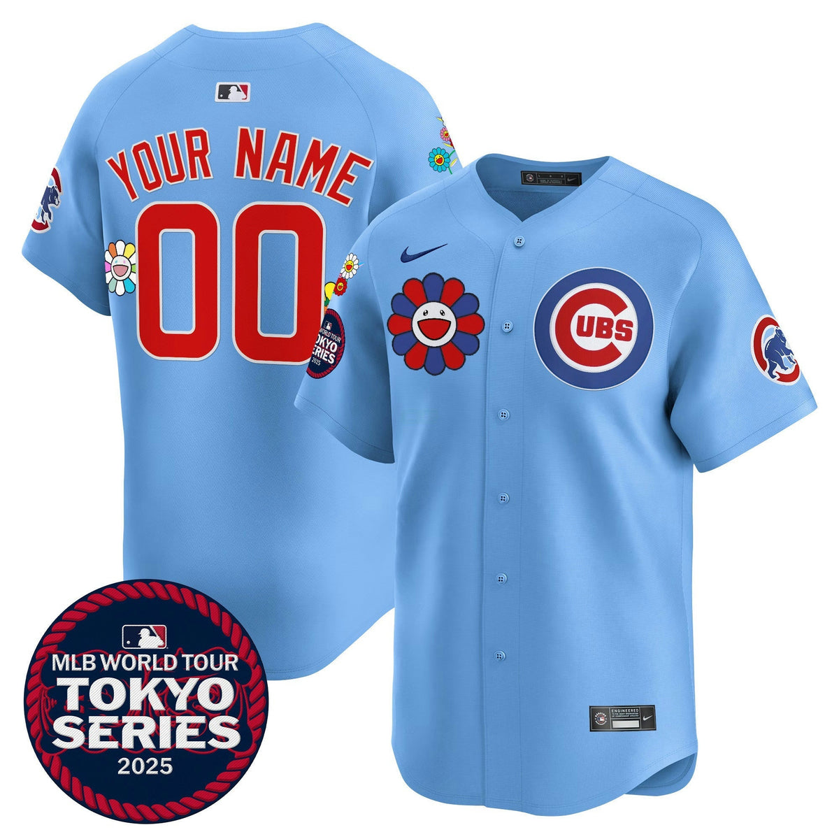 MLB Chicago Tokyo Series 2025 Vapor Premier Limited Jersey – Stitched