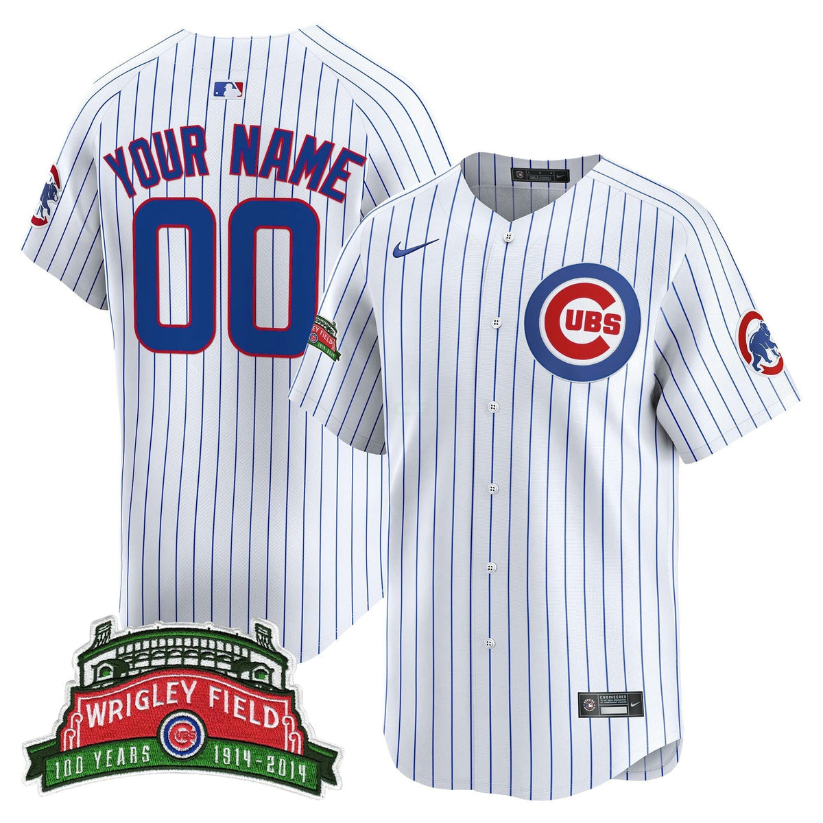 MLB Chicago Wrigley Field Style Vapor Premier Limited Jersey
