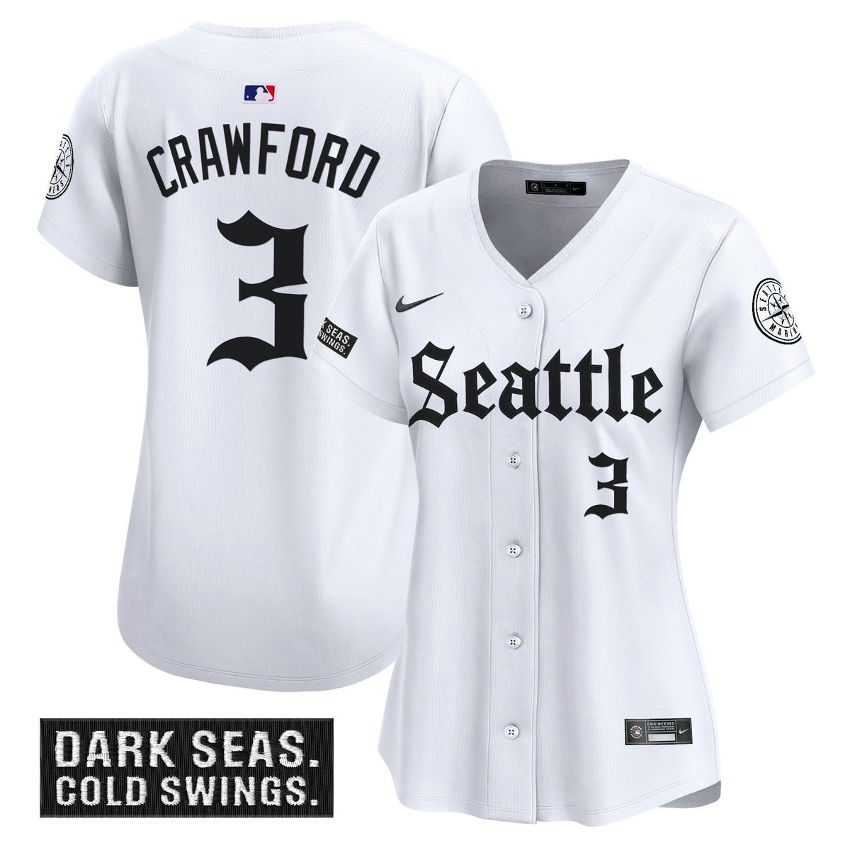MLB Seattle Mariners ‘Deep Sea Gothic Edition’ Limited Jersey