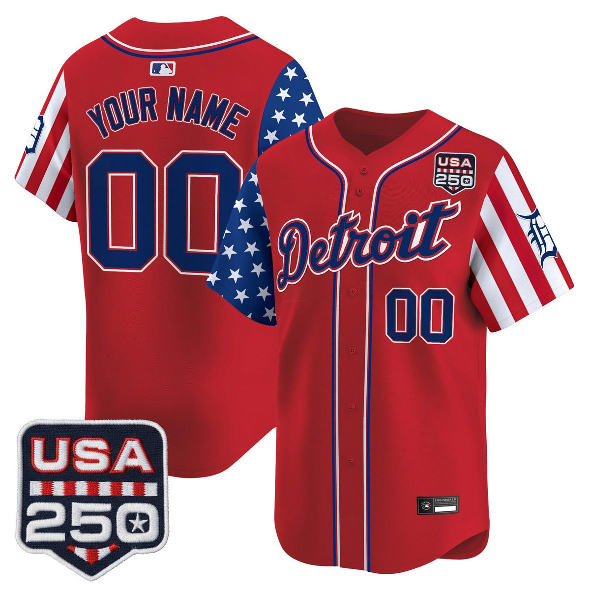 MLB Detroit “America250 Edition” Vapor Premier Limited Jersey