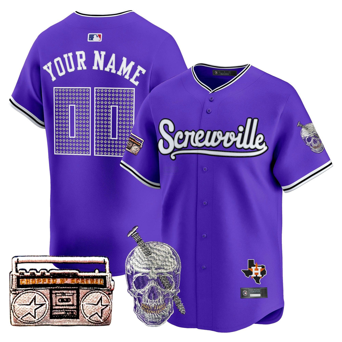 MLB DJ Screw 2025 Vapor Premier Limited Jersey - Custom