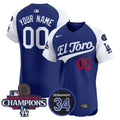 MLB El Toro 2024 World Series Champions Patch Vapor Premier Elite Jersey